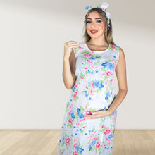 Load image into Gallery viewer, SPRING BLOSSOM MOMMY AND ME 5 IN 1 LONG MATERNITY SET