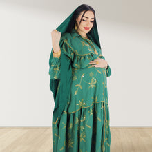 Load image into Gallery viewer, Jawahar zumarud maternity and nursing maxi Eid Edition 24