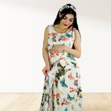 Load image into Gallery viewer, LITTLE BUTTERFLY MOMMY AND ME 5 IN 1 LONG MATERNITY SET