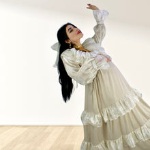 Load image into Gallery viewer, Theheb beige maternity and nursing maxi Eid Edition 25