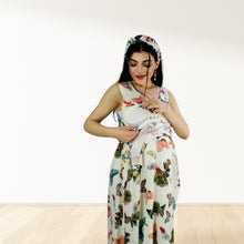 Load image into Gallery viewer, LITTLE BUTTERFLY MOMMY AND ME 5 IN 1 LONG MATERNITY SET