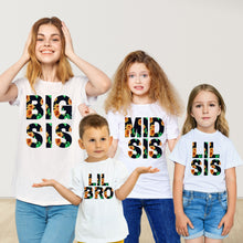 Load image into Gallery viewer, تي شيرت BABY BEE BIG BRO / BIG SIS المطابق