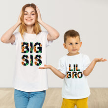 Load image into Gallery viewer, تي شيرت BABY BEE BIG BRO / BIG SIS المطابق