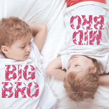 Load image into Gallery viewer, تي شيرت BABY BEE BIG BRO / BIG SIS المطابق