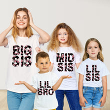 Load image into Gallery viewer, تي شيرت BABY BEE BIG BRO / BIG SIS المطابق