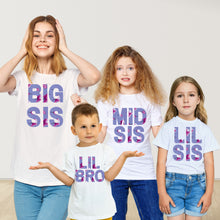 Load image into Gallery viewer, تي شيرت BABY BEE BIG BRO / BIG SIS المطابق