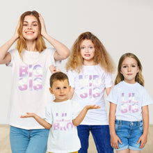 Load image into Gallery viewer, تي شيرت BABY BEE BIG BRO / BIG SIS المطابق