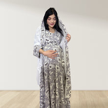 Load image into Gallery viewer, MID NIGHT GREY MOMMY AND ME 5 IN 1 LONG MATERNITY SET