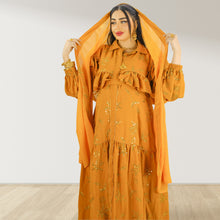 Load image into Gallery viewer, Jawahar Canary maternity and nursing maxi Eid Edition 24