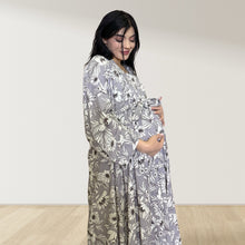 Load image into Gallery viewer, MID NIGHT GREY MOMMY AND ME 5 IN 1 LONG MATERNITY SET