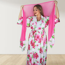 Load image into Gallery viewer, WATER LILLY MOMMY AND ME 5 IN 1 LONG MATERNITY SET