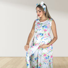 Load image into Gallery viewer, SPRING BLOSSOM MOMMY AND ME 5 IN 1 LONG MATERNITY SET