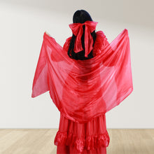 Load image into Gallery viewer, Theheb red rose maternity and nursing maxi Eid Edition 25