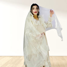 Load image into Gallery viewer, Theheb beige maternity and nursing maxi Eid Edition 25