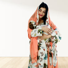 Load image into Gallery viewer, LITTLE BUTTERFLY MOMMY AND ME 5 IN 1 LONG MATERNITY SET