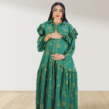 Load image into Gallery viewer, Jawahar zumarud maternity and nursing maxi Eid Edition 24