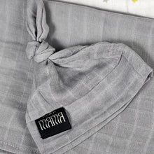 Load image into Gallery viewer, Solid grey muslin organic cotton swaddles