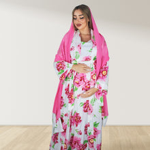 Load image into Gallery viewer, WATER LILLY MOMMY AND ME 5 IN 1 LONG MATERNITY SET