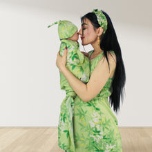 Load image into Gallery viewer, BABY GREEN MOMMY AND ME 5 IN 1 LONG MATERNITY SET