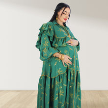 Load image into Gallery viewer, Jawahar zumarud maternity and nursing maxi Eid Edition 24