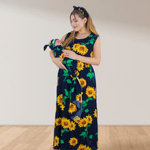 Load image into Gallery viewer, مجموعة آيس بلو فلورا مامي وأنا 5 في 1 للأمومة الطويلة