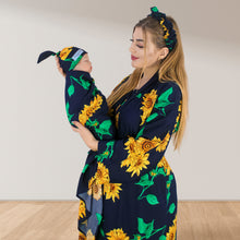 Load image into Gallery viewer, مجموعة آيس بلو فلورا مامي وأنا 5 في 1 للأمومة الطويلة