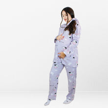 Load image into Gallery viewer, مجموعة MILKY MAMA للأمومة والرضاعة بيجاما طويلة مع مجموعة قماط