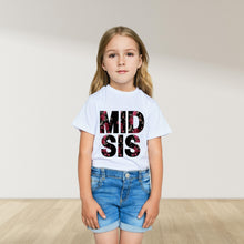 Load image into Gallery viewer, تي شيرت لون أسود بيج BRO / BIG SIS مناسب للأطفال