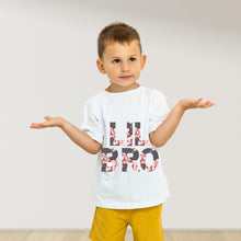 Load image into Gallery viewer, GREY FLORAL BIG BRO/ BIG SIS MATCHING T-SHIRT