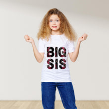 Load image into Gallery viewer, تي شيرت لون أسود بيج BRO / BIG SIS مناسب للأطفال