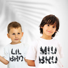 Load image into Gallery viewer, تي شيرت مطابقة للموسم الاستوائي 6 BIG BRO / BIG SIS