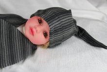 Load image into Gallery viewer, Shades of stone grey cotton stretch swaddle set - mommyandmearabia