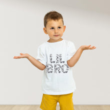 Load image into Gallery viewer, GREY FLORAL BIG BRO/ BIG SIS MATCHING T-SHIRT