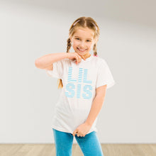 Load image into Gallery viewer, قميص أزرق للأطفال BIG BRO / BIG SIS مطابقة