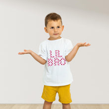 Load image into Gallery viewer, تي شيرت وردي فراولة BIG BRO / BIG SIS مطابق