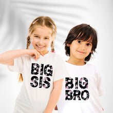 Load image into Gallery viewer, تي شيرت متطابق مع Big BRO / BIG SIS من BABY ROSE