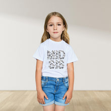 Load image into Gallery viewer, GREY FLORAL BIG BRO/ BIG SIS MATCHING T-SHIRT