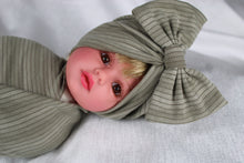 Load image into Gallery viewer, Shades of khaki cotton stretch swaddle set - mommyandmearabia