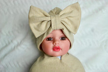 Load image into Gallery viewer, Mushroom Head cotton stretch swaddle set - mommyandmearabia