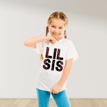 Load image into Gallery viewer, تي شيرت لون أسود بيج BRO / BIG SIS مناسب للأطفال