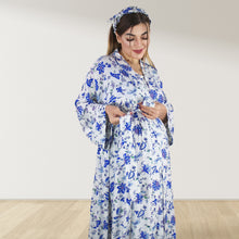 Load image into Gallery viewer, SNOW BLUE SEASON 4 MOMMY AND ME 5 IN 1 LONG MATERNITY SET
