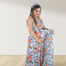 Load image into Gallery viewer, BABY IN BLOOM SEASON 2 MOMMY AND ME 5 IN 1 LONG MATERNITY SET
