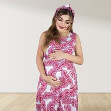 Load image into Gallery viewer, TROPICAL SEASON 9 MOMMY AND ME 5 IN 1 LONG MATERNITY SET
