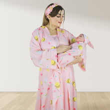 Load image into Gallery viewer, BABY BEE MOMMY AND ME 5 IN 1 LONG MATERNITY SET
