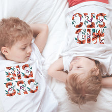 Load image into Gallery viewer, BABY IN BLOOM BRO/ BIG SIS MATCHING T-SHIRT
