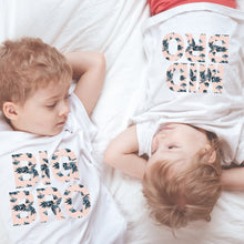 Load image into Gallery viewer, RUSTIC PEACH BRO/ BIG SIS MATCHING T-SHIRT
