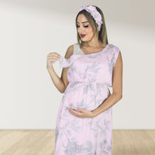 Load image into Gallery viewer, PASTEL PINK MOMMY AND ME 5 IN 1 LONG MATERNITY SET
