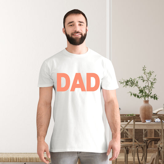 SIGNATURE BLUSH PEACH MATCHING DAD T-SHIRT