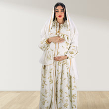 Load image into Gallery viewer, Jawahar Sapphire maternity and nursing maxi Eid Edition 24
