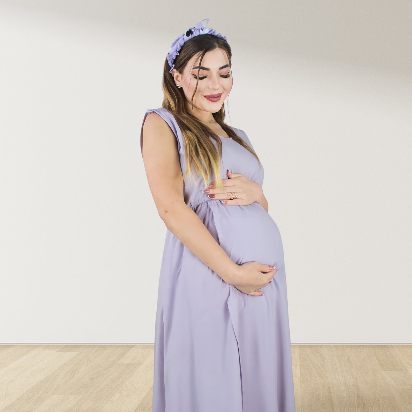 BABY MOW MOW MOMMY AND ME 5 IN 1 LONG MATERNITY SET